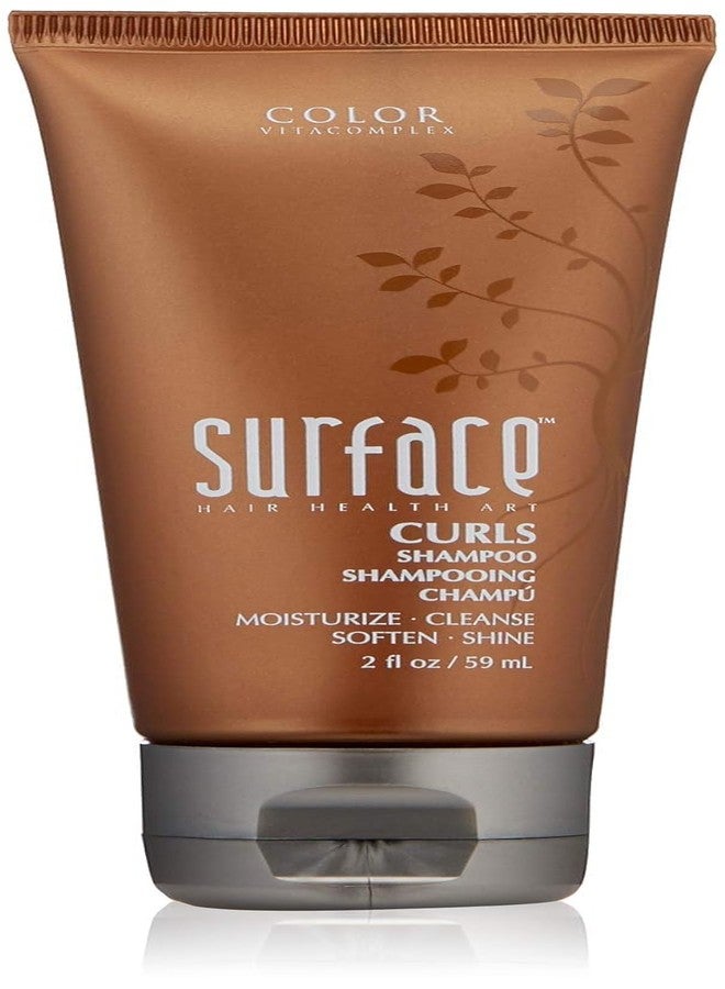 SURFACE Hair - Curls Moisturizing Shampoo – Defines, Adds Shine, and Provides Frizz Free Style Longevity -2 fl oz - Image 1